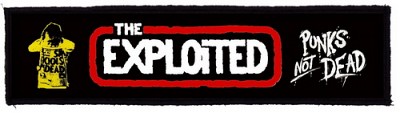 Patch The EXPLOITED Logo (superstrip) (HBG)