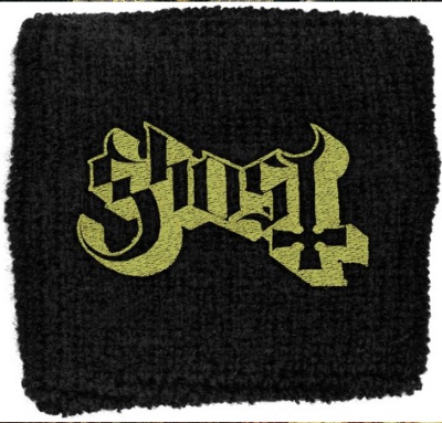 Manseta brodata Ghost Logo