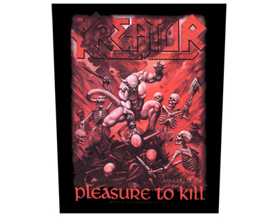 Backpatch Kreator - Pleasure To Kill BP0611