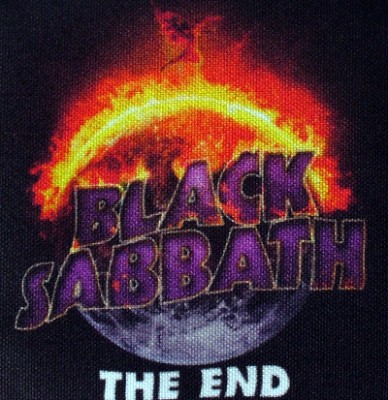 Patch Black Sabbath The End  (HBG)