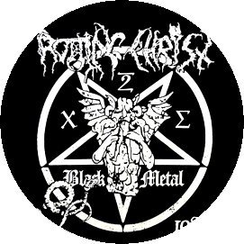 Insigna 2,5 cm ROTTING CHRIST Black Metal  (HBG)