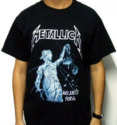 Tricou METALLICA And Justice For All TR/FR/216