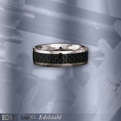 SR200 Inel de inox stainless steel ring - wedding ring style