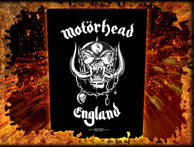 Backpatch Motorhead - England BP0808