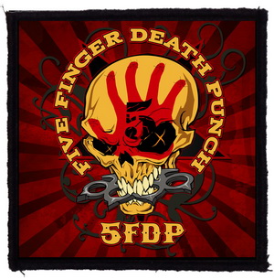 Patch Five Finger Death Punch Skull (HBG)