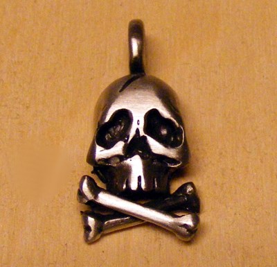 Medalion Craniu cu doua oase (CJL)