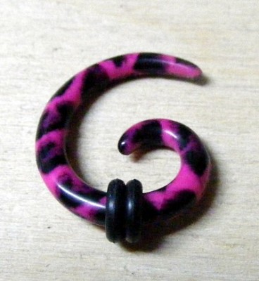 Taper spiral Leopard roz (FTC)