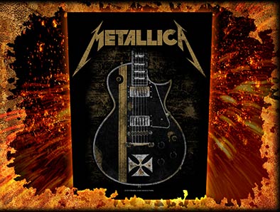 Backpatch Metallica - Hetfield Guitar BP0953