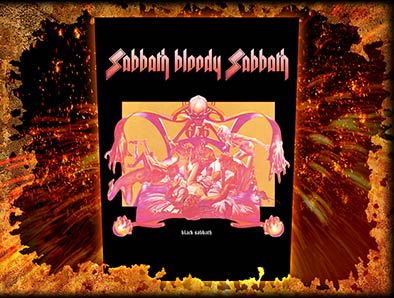 Backpatch Black Sabbath - Sabbath Bloody Sabbath