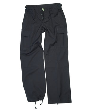 Pantaloni dama R/S Ripstop NEGRI pre-spalati Art.-No. 11141002 (Lichidare Stoc!)