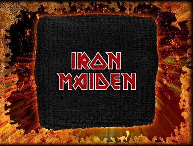 Manseta brodata Iron Maiden Logo (The Final Frontier) WBR188
