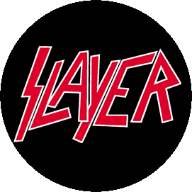 Insigna 2,5 cm SLAYER Logo  (HBG)