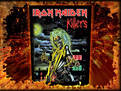 Backpatch Iron Maiden - Killers