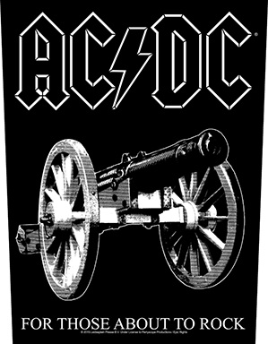 Backpatch AC/DC - For Those About To Rock