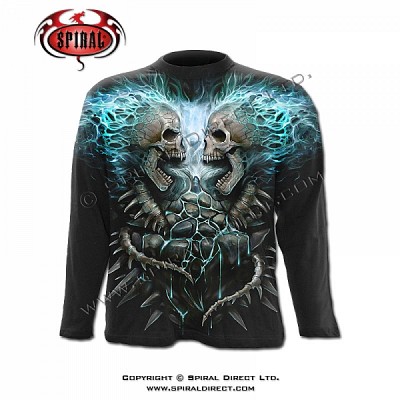 Longsleeve W016M304 - FLAMING SPINE Allover