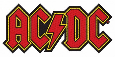 Patch AC/DC - Logo Cut Out SP2832