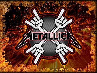 Patch Metallica - Metal Horns