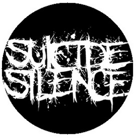 Insigna 2,5 cm SUICIDE SILENCE Logo  (HBG)