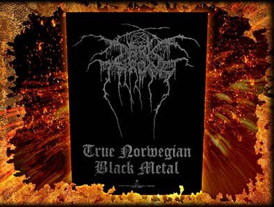 Backpatch Darkthrone -True Norwegian Black Metal BP0628