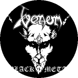 Insigna 2,5 cm VENOM Black Metal  (HBG)