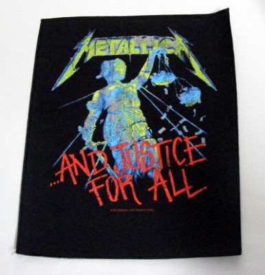 Backpatch Metallica - And Justice For All