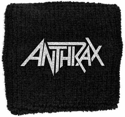 Manseta brodata Anthrax Logo WB213