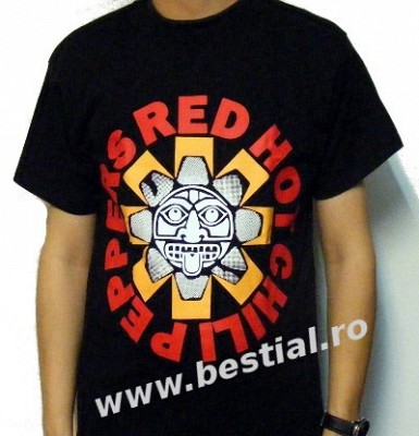 Tricou RED HOT CHILI PEPPERS Logo Mask TR/FR/135