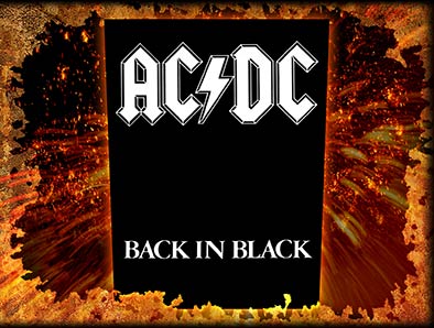 Backpatch AC/DC - Back In Black