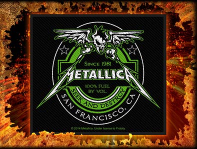 Patch Metallica - Beer Label