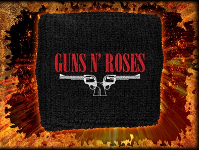 Manseta brodata Guns N Roses Pistols