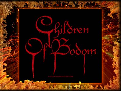 Patch Children Of Bodom - Blood Logo SP2015