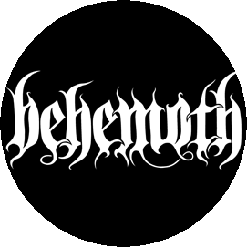 Insigna 2,5 cm BEHEMOTH Logo (HBG)