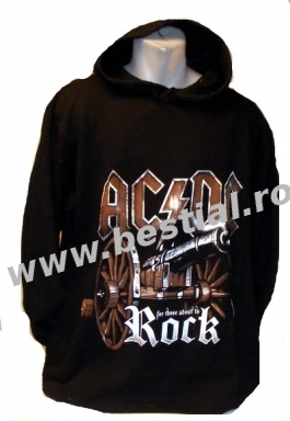Hanorac AC/DC For those about to rock Tun maro HN/JV/A-ACDC-11