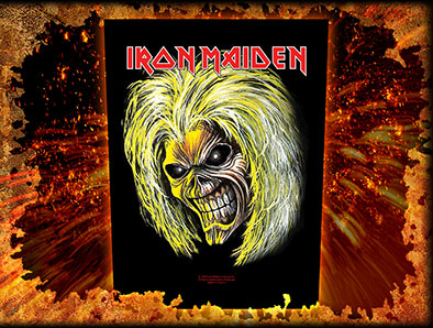 Backpatch Iron Maiden - Killers/Eddie