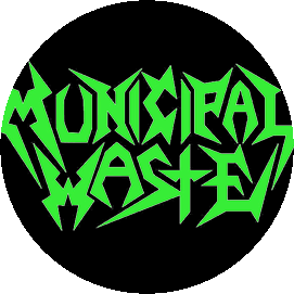 Insigna 2,5 cm MUNICIPAL WASTE Logo (HBG)