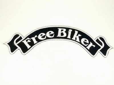 Patch Free Biker (patch brodat) (P-SHK)