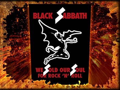 Backpatch Black Sabbath - We Sold Our Souls