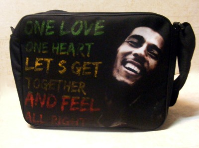 Geanta 40 cm Bob Marley One Love