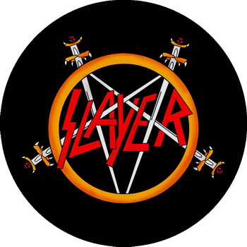 Patch SLAYER Logo Pentagram (circle) (HBG)