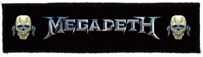 Patch Megadeth Logo Vic (superstrip)  (HBG)