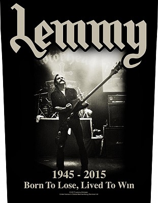 Backpatch Lemmy - Lived To Win  BP1060