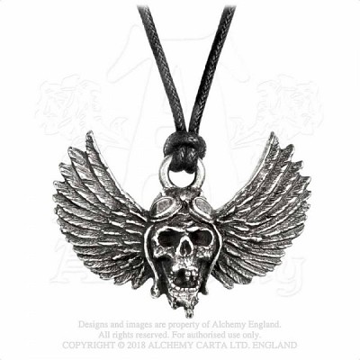 Medalion PP513 Airbourne Winged Skull