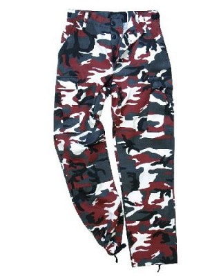 Pantaloni camuflaj barbati US BDU Ranger Red Camo Art.-No. 11810082