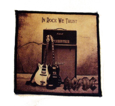 Patch AC/DC In Rock We Trust (HBG)