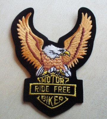 Patch Motor Ride Free Biker (patch de lipit) (EP108)