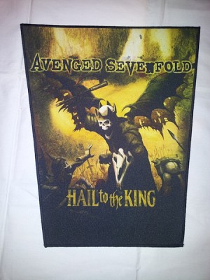 Backpatch AVENGED SEVENFOLD Hail To The King (VKG)