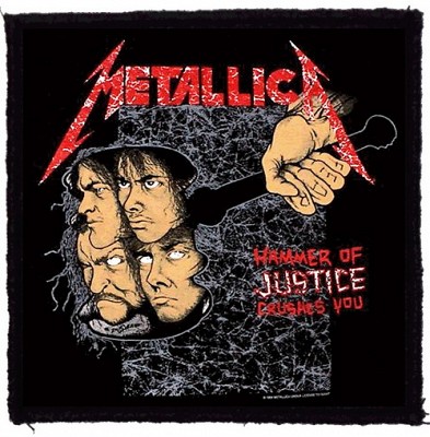 Patch Metallica Hammer of Justice (HBG)