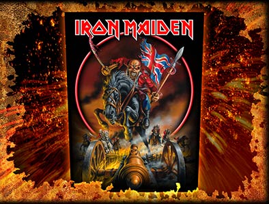 Backpatch Iron Maiden - England