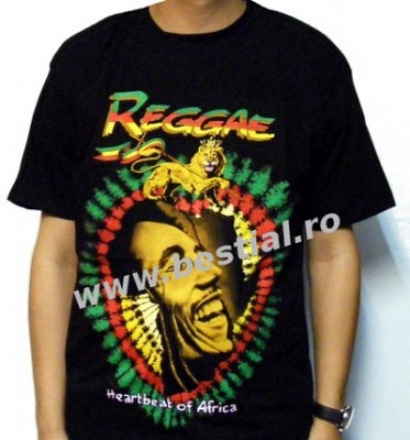 Tricou UK PT114 Reggae Bob Marley (TRS)