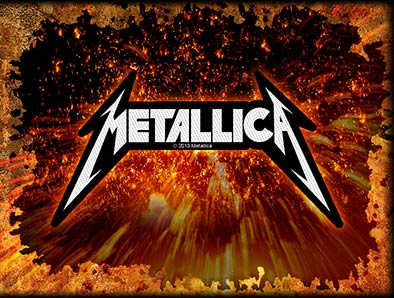 Patch Metallica - Shaped Logo